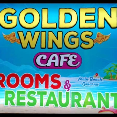 Golden Wings Cafe Hotel Gokarna  Luaran gambar